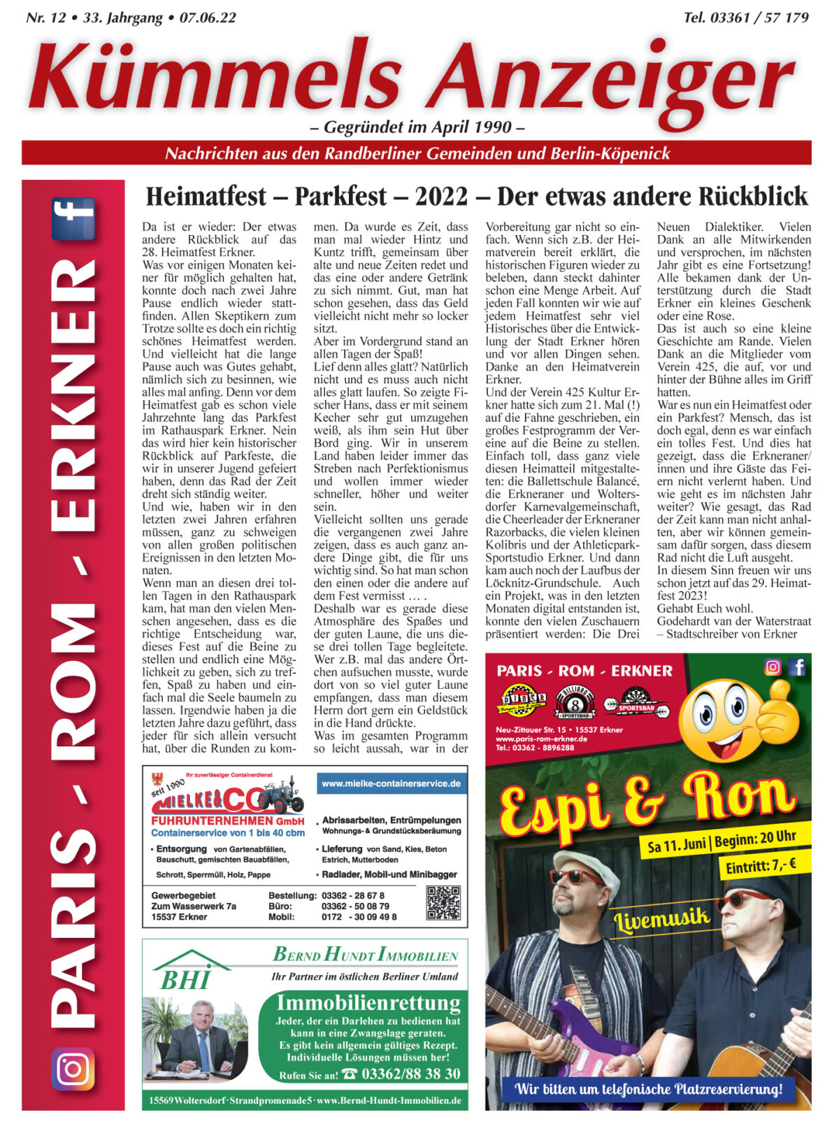 HaukeVerlag Kümmels Anzeiger